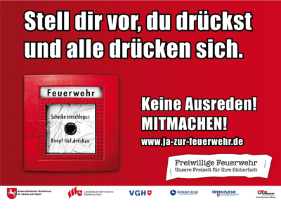 Mitgliederwerbung: Sag Ja zur Feuerwehr