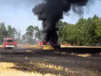 Mähdrescherbrand