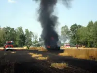Mähdrescherbrand