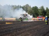 Mähdrescherbrand