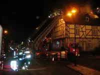 Dachstuhlbrand in Walsrode