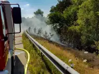 BAB7: 4000qm Wald- & Böschungsbrand