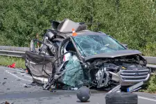 Zwei Tote bei Verkehrsunfall auf der A7