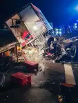 Autobahn 7 gleicht einem Trümmerfeld