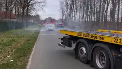 BAB7: PKW-Brand + Infektionsgefahr