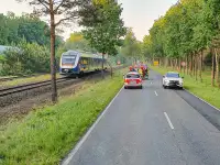 Vermuteter Unfall mit Bahn
