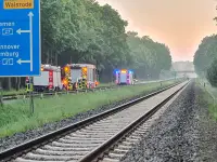 Vermuteter Unfall mit Bahn