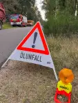 Ölspur in Krelingen