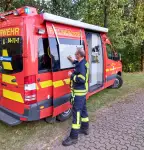 Feuer bei Dacharbeiten ist Ausgangsszenario für Großübung in Krelingen