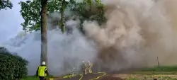 Person kommt bei Gebäudebrand in Bockhorn ums Leben