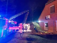 Schornsteinbrand in aller Frühe