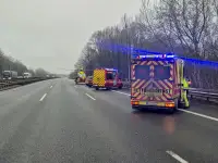 Vier Verletzte nach Unfall auf der A7 - Einer davon schwer
