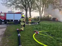 Strohballenbrand in Krelingen
