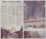 Fahrer schwer verletzt