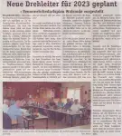 Neue Drehleiter für 2023 geplant