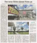 Das neue Heim nimmt Formen an
