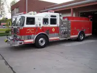 Besuch einer amerikanischen Feuerwehr