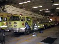 Besuch einer amerikanischen Feuerwehr