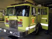 Besuch einer amerikanischen Feuerwehr