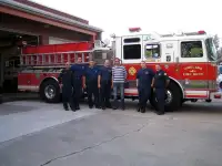 Besuch einer amerikanischen Feuerwehr