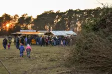 Osterfeuer 2018 bei schönstem Wetter