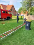 Spaß bei der Feuerwehrolympiade