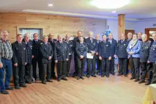 Jubiläumsehrungen der Krelinger Kameraden