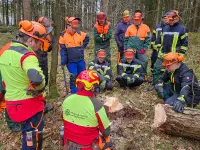 Ein Tag Motorsägenausbildung mit Sören