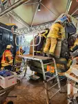 TH-Dienst: praktische LKW-Rettung mit Walsrode
