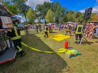 TH-Vorführung beim Tag der offenen Tür in Düshorn