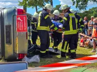 TH-Vorführung beim Tag der offenen Tür in Düshorn