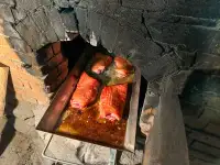 Spanferkel aus dem historischen Backhaus