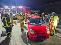 TH: PKW-Rettung mit Crossrammer