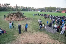 Osterfeuer mit Frühlingsvibes